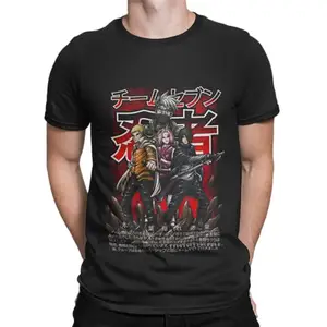 Project Amaterasu Naruto Anime Kakashi and Students Unisex Regular Fit Anime Printed T-Shirt (Small) Black