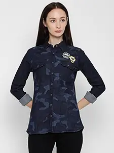 Royal Enfield Laser Camo Shirt Dark Wash Camo XL