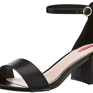 Bata Hush Puppies Women's Luna Metalic Sandal (6616103_Black_3 UK)