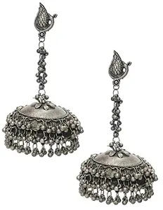 Total Fashion oxidised Jhumka Earring for Women & Girls