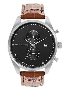 French Connection Spring-Summer 2023 Analog Black Dial Men's Watch-FCN00052D