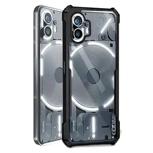 PhoneArmor Transparent Non-Yellowing Back Cover for Nothing Phone 2 Phone Back Case with Camera Protection Keep Your Phone and Camera Safe (KL0411)