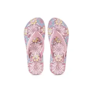 Khadim's Waves Pink Indoor Slippers for Women (7281925)