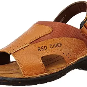 Red Chief Men's Elephant Tan Sandals - 8 UK/IN (42 EU)(RC3561 107)
