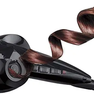 Playmi Pops Professional Pro Perfect Ladies Curly Hair Machine Curl Secret Hair Curler Roller with Revolutionary Automatic Curling Technology for Women Girls (Black)