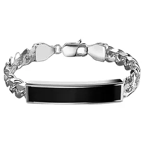 Fashion Frill Silver Bracelet For Men Stainless Steel Chain Silver Bracelet For Men Boys Love Gifts Mens Jewellery