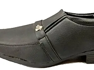 R.K. Shoes for Mens Black Polyester Casual-7