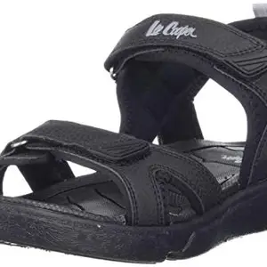 Lee Cooper Men's Black Sandal-6 UK (LC3741E)