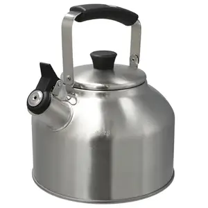 NITORI Japan Stainless Steel Whistling Kettle, 3.6L Capacity, Silver, 24 x 20.4 x 24.5 cm