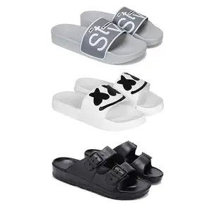 Men's Sandals | Lightweight Wear| Stylish & Easy to Wear For Men's GP-SAN-(3-COMBO)-1589-3030-3115-9