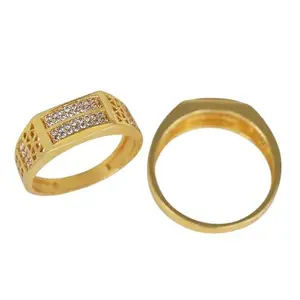 Stylish Men's Designer Ring Diamond Gold Ring For Men Ring/Gold Ring||JEWELRYRING-251-19