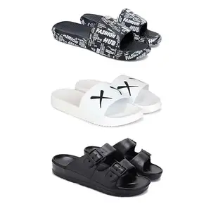 DRACKFOOTsandal for Men's,slip-ons, casaul sandals for Men'sGR-SAN-(3-COMBO)-3103-3029-3115-10
