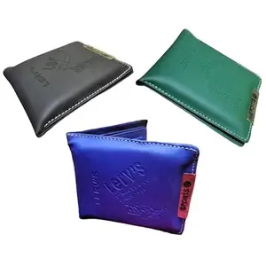 Lervs Men's Wallet with Card Currency Secret and Coin Slots Pack of 3