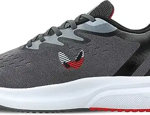WALKAROO Gents Dark Grey Sports Shoe (WS9079) 8 UK