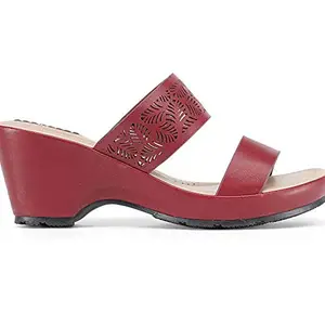 BATA Women's Cheyenne Red Fashion Sandals-8 UK (41 EU) (7715132)