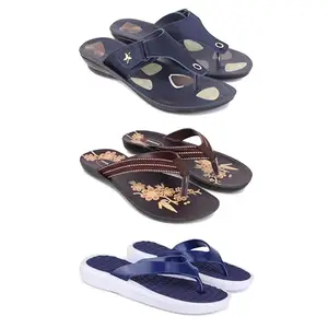 Women's Comfortable Sandal,Casual Lightweight Sandal for Everyday Wear | D_(COMBO-3)-1973-O21-1859-5-EURO-36