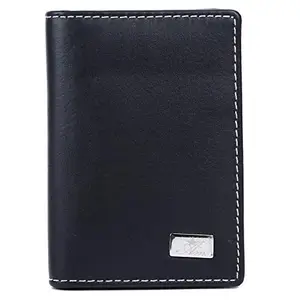 Am leather RFID Safe Black Credit Card Holder,Card Case for Men & Women