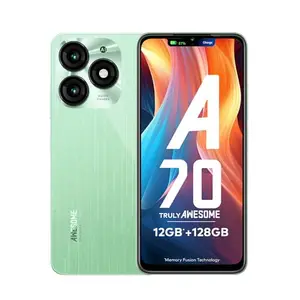 itel A70 (4GB RAM, 128GB ROM) Upto 12GB RAM with Memory Fusion | 13MP Dual Rear Camera & 8MP Front Camera | 5000mAh with Type-C | Dynamic Bar | Side Fingerprint | Octa-Core Processor | Field Green price in India.