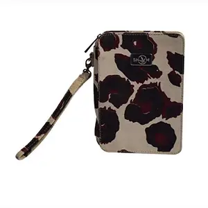SHOM Leopard Printed Wallet/Purse/Clutch for Women & Girls with Card Holder Space & Mobile Pocket