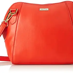 Amazon Brand - Eden & Ivy Aw-19 Women's Sling bag (Orange Red)