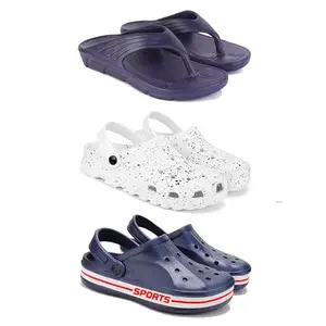 Men's Sandals | Lightweight Wear| Stylish & Easy to Wear For Men's PCV-SAN-(3-COMBO)-3153-3057-3069-9