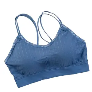 Girls and Womens Padded Inner wear for T-Shirts useBlueSize-30(S,Iw,in,AZ,StripbraBlue-30DK,)