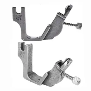 Combo- S537 1/4 & 1/8 Elastic Shirring Presser Foot Gathering, Stretch Fabric & Shirring Industrial Sewing Machines