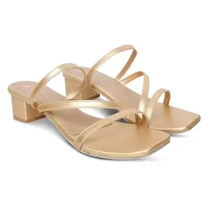 Looper Women Triple Strap Trendy Block heels Sandal