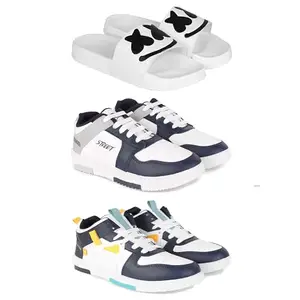 Men's Sports Shoes | Lightweight Stylish & Easy to Wear for Men'sGR-SPO-(3-Combo)-3030-1075-1074-6 Multicolor