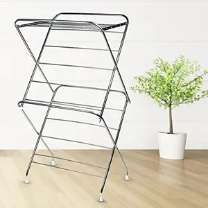 Synergy - Super Heavy Duty 3 Tier Stainless Steel Foldable Cloth Dryer/Clothes Drying Stand (SY-CS12)