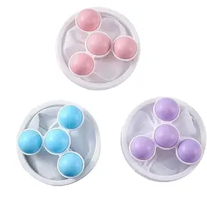 Washing Machine Floating Lint Mesh Bag Hair Filter Net Pouch Washing Lint Hair Remover Net,Mesh Bag Dryer-Pack of 4