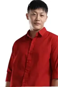 ALPHALEGS Men's Casual Shirt, Long Sleeve, Cotton Blend, Button-Down Collar, Regular Fit