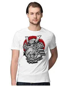 Men's & Women's Regular Fit T-Shirt Just Be Happy - Smile 100% Cotton Unise T-Shirt White|FemaleXL(SHOGTMEN-White XL Men GoalAT,)