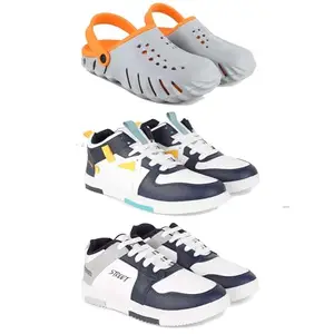 Men's Sports Shoes | Lightweight Stylish & Easy to Wear for Men'sGR-SPO-(3-Combo)-3150-1074-1075-6 Multicolor