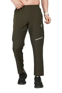 ATHLLON : confidence yourself ATHLLON Men’s Athletic Track Pant | 3 Pockets with Zip| Sports Bottoms with Secure Waistband | Comfortable Active Pant for Gym, Running, and Training||
