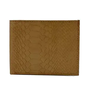 LORENZ PU Leather RFID Protected Wallet for Men (Tan) | WL-48