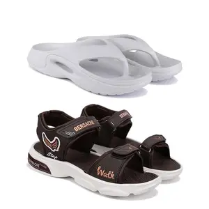 BERSACHE Lightweight Stylish Sandals for MenZ-Combo(PR)-6057-2019 Multicolor