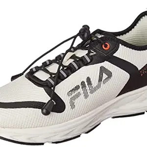 Fila Mens Timekeeper WHT SND/BLK/Man ORG Running Shoes 11010552 9