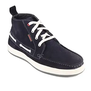 Red Chief Casual Derby Shoes for Men Blue