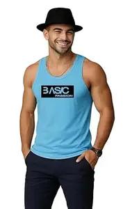 EARTH STAR Men's Cotton Tank Top Collection, Sleeveless Gym Vest | Tank Top for Men's | Vest for Man Graphic Print Design for Workout, Casual Wear Vests for Boys