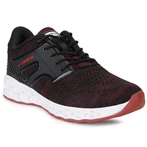 Campus Men's Clutch BLK/RED Running Shoes -7 UK/India