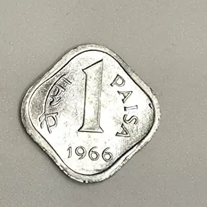 Generic CoinXpress 1 Paisa of 1966 - Kolkata Mint