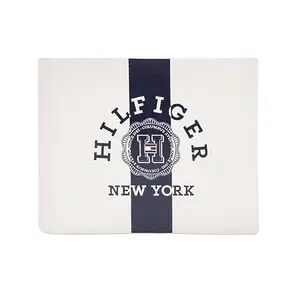 TOMMY HILFIGER Wallet of Men, White-Regular, Loraine | Wallet for Men Leather Original