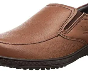 BOTOWI Men BW1008 Tan Leather Formal Shoes-9 UK (43 EU) (2000685809TAN)