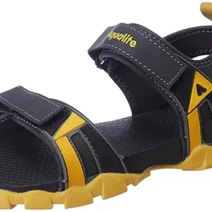 Aqualite Men MGS-624 Sandal, D.Grey/Mauve, 8 UK/India