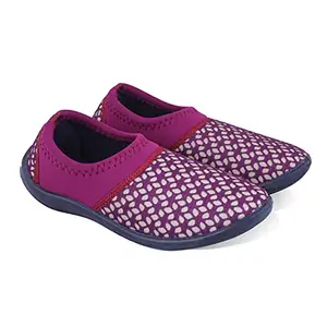 Fabbmate Latest Collection of Bellies for Women's Pink Pack of 1 UK 7