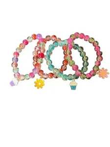 U and MI fashion Hub Bracelet for Women and Kids|4 Pieces|