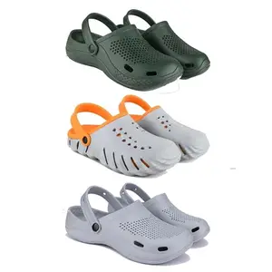 DRACKFOOT Men's Sandals | Lightweight Wear| Stylish & Easy to Wear For Men'S GR-SAN-(3-COMBO)-3161-3150-3162-6