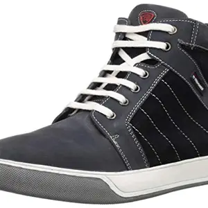 Red Chief Men's Blue Leather Boat Shoes-6 UK (40 EU) (RC3565 002)