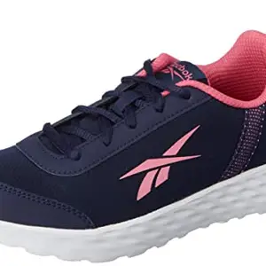 REEBOK Women Synthetic/Textile Energy Runner 3.0 W Running Shoes Vector Navy/Astro Pink UK-4